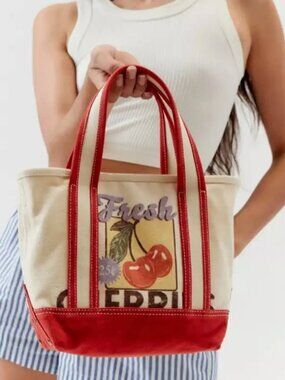 Urban Outfitters BDG Graphic cherry mini tote crossbody canvas